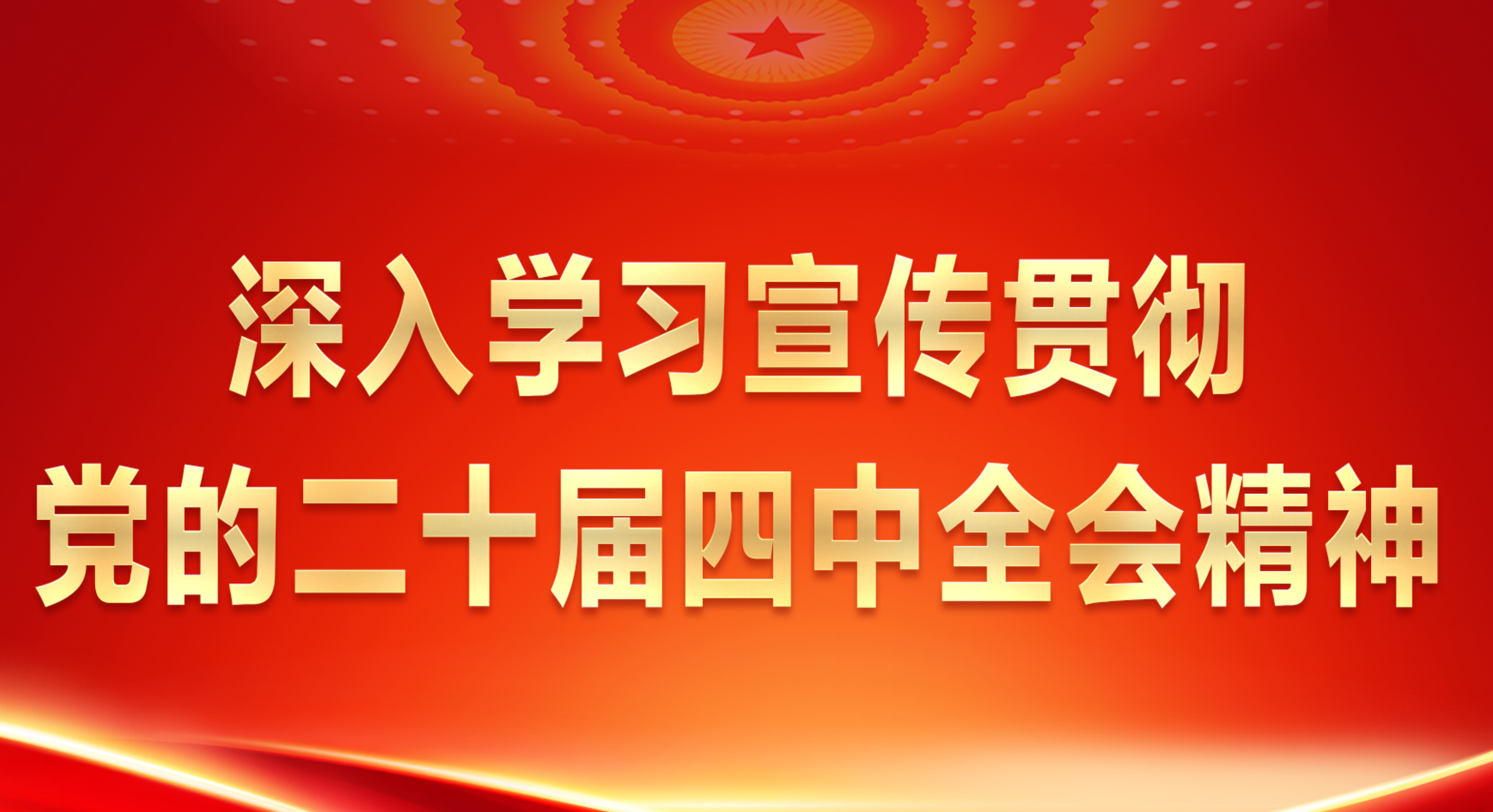 深入学习宣传贯彻党的二十届四中...